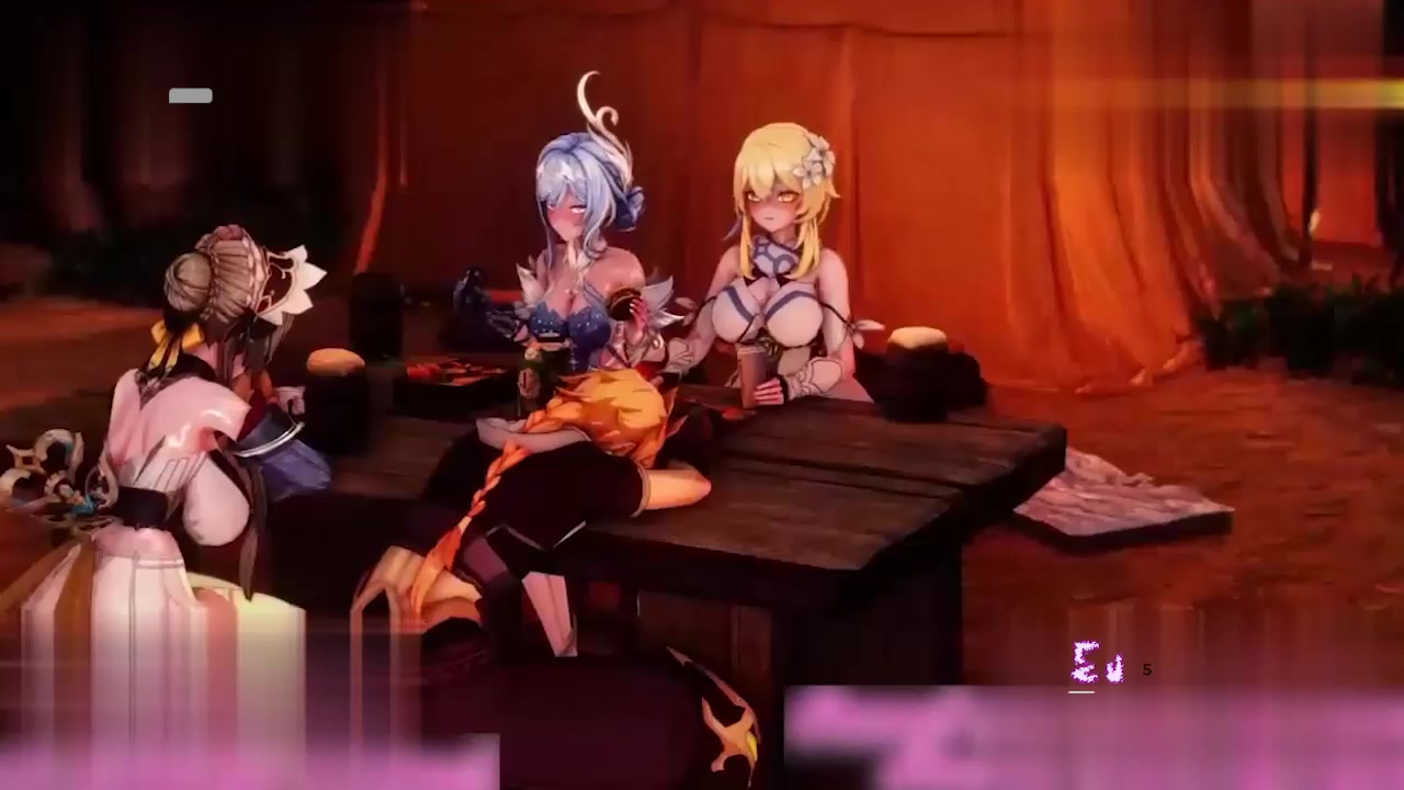 3D成人动漫 原神魔改 哥布林爽操桑多涅 抬腿爆菊双穴中出精液灌满！